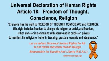 freedom of thought conscience and religion essay